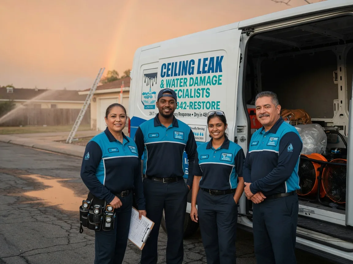Ceiling Leak Cleanup company in Springfield, WI